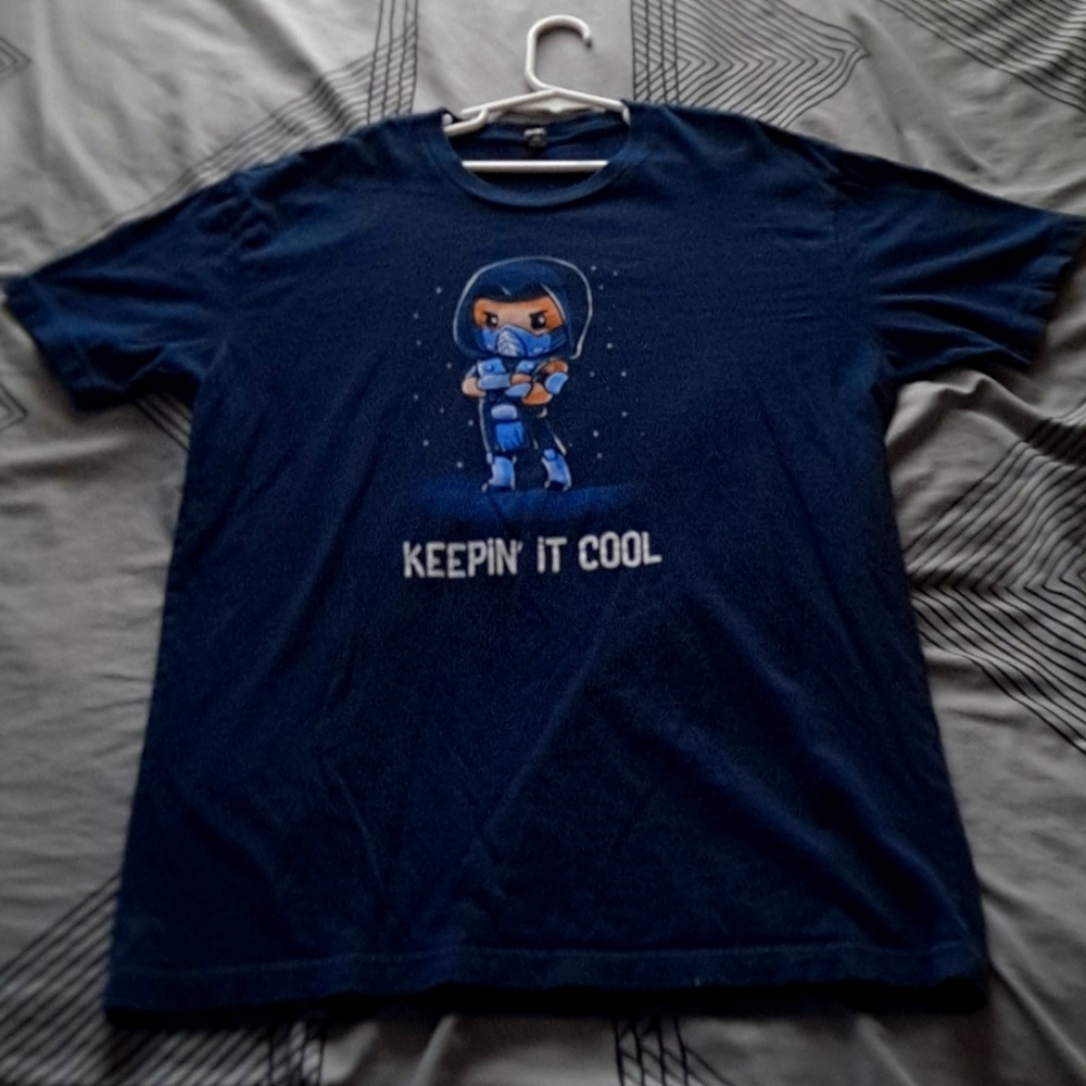 Blue subzero t-shirt